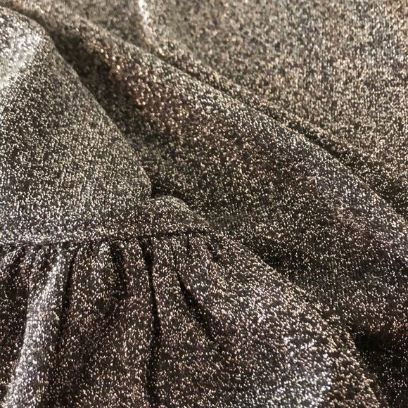 Nwt Jcrew black silver shimmering top sz s - Picture 9 of 9